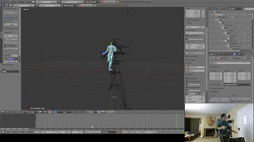 Kinect/Blender Mocap Test