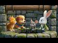 🐶🐰 Rara, Lolo & Kiki: The Deep Well Saving Froggy the Frog Rescue Mission!