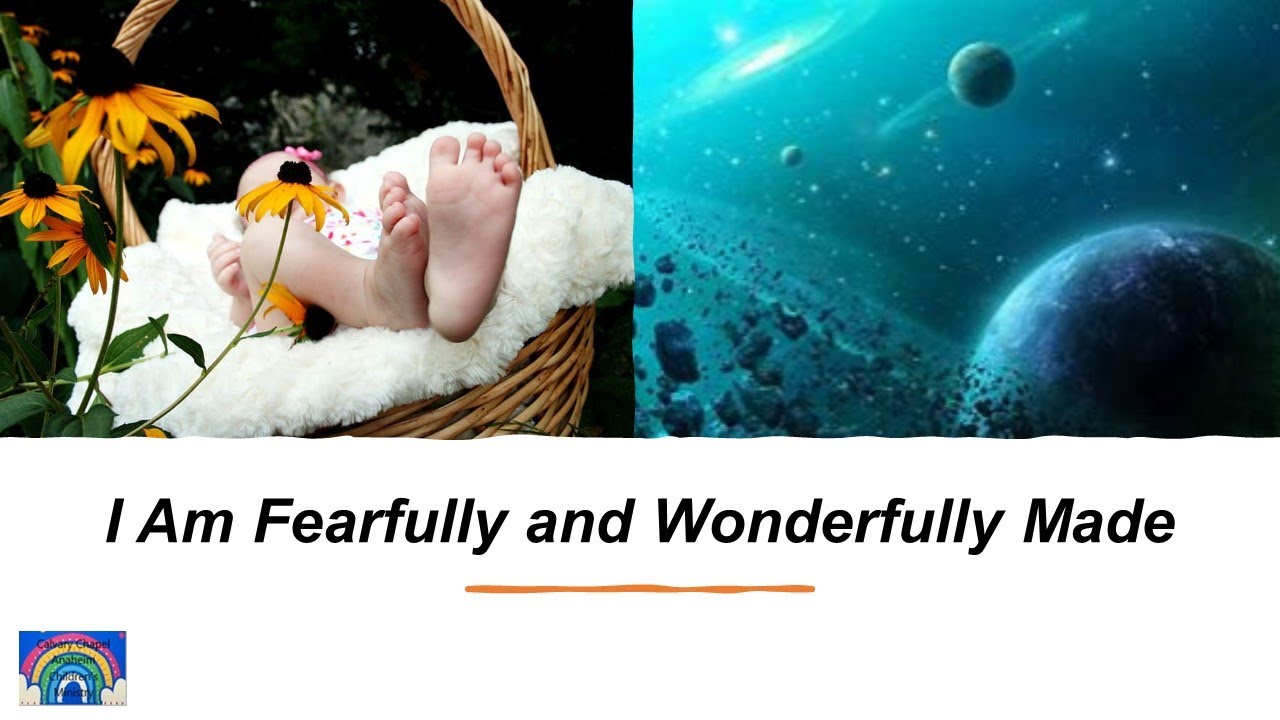 I Am Fearfully & Wonderfully Made - Build It Series/ God made me. /CCA (07/04/21)