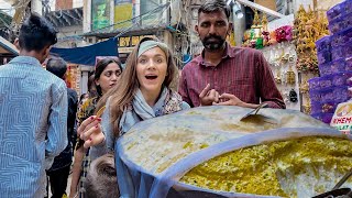 VEGETARIAN INDIAN STREET FOOD! | FIRST TIME trying these DISHES!!