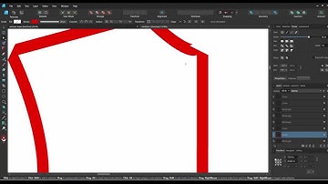 Affinity Designer quick seam allowance tutorial