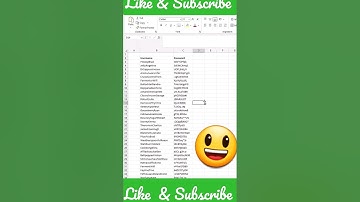Quick Creat a Random Password Generator in Excel Sheet using VBA #excel @learneverythingonline4u