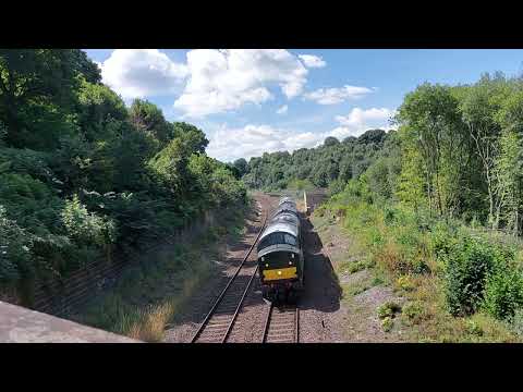 37521, 37259, 37409 and 37038 passing ambergate junction