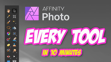 EVERY Affinity Photo Tool EXPLAINED in 10 minutes