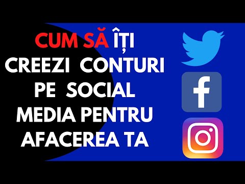 Video: Cum Se Creează O Rețea Socială