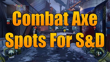 Black Ops 3 - Combat Axe Spots On Rise For S&D - New DLC Map