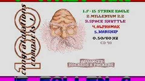 Automation Compact Disk Menu 98 (Atari ST)