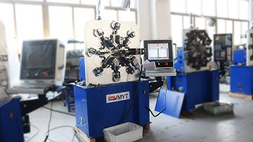 MYT® CNC-1025 Camless spring machine wire bender with extra mechanical hand