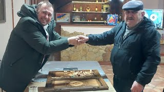 Нарды с Гиро. Матч Бэкгаммон до 9 очков /  #tavla #triktrak #нарды #nərd #шешбеш #ნარდი