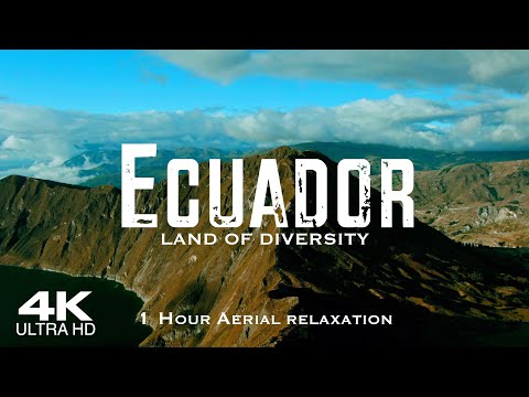 [4K] ECUADOR 2024 🇪🇨 1 Hour Drone Aerial Relaxation Film | Quito South America