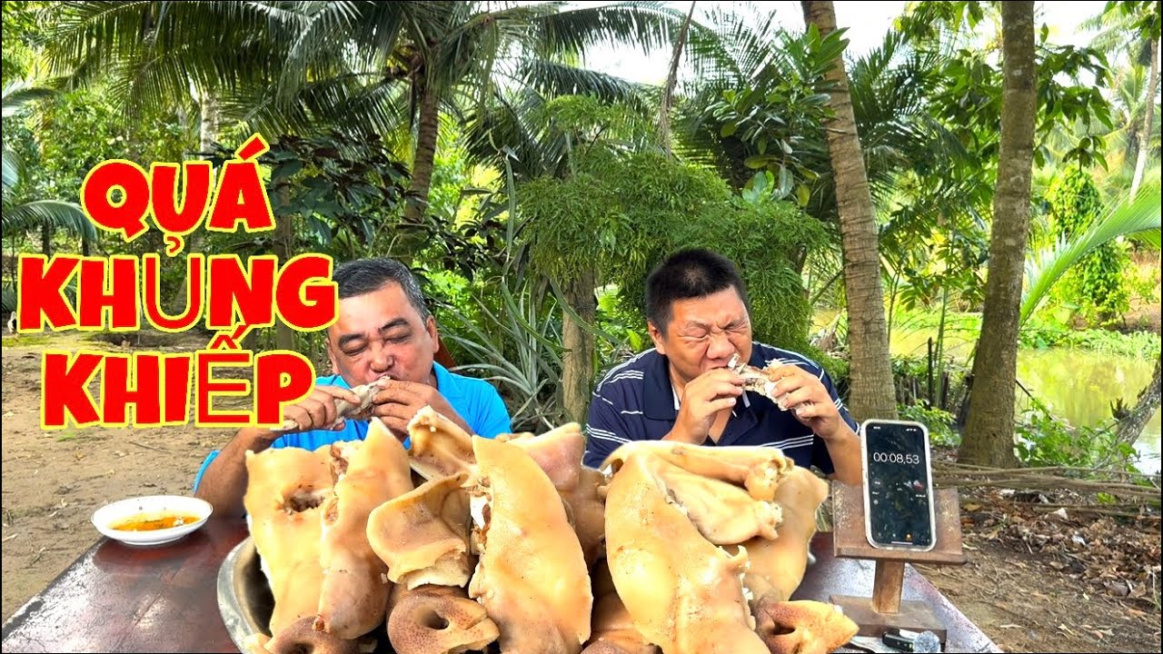 Thử Thách 25 Phút Ăn 2 Cái Đ.Ầ.U H.EO Khổng Lồ Hết Được 3Tr Thú Vị Đến Bất Ngờ | ATĐQ 