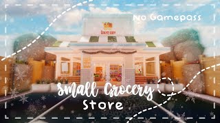 Roblox Bloxburg - No Gamepass Mini Grocery Store - Minami Oroi