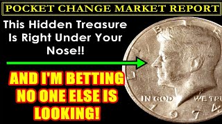 DON'T LOOK NOW! You'll Be Amazed By BIG 1974 Half Dollar Find!! POCKET CHANGE MARKET REPORT