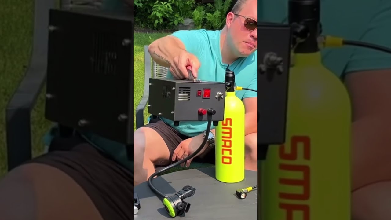 SMACO 2 Liter Dive Tank