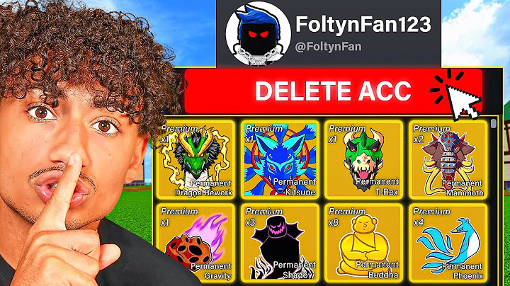 DELETING My SUBSCRIBERS Blox Fruits Accounts..