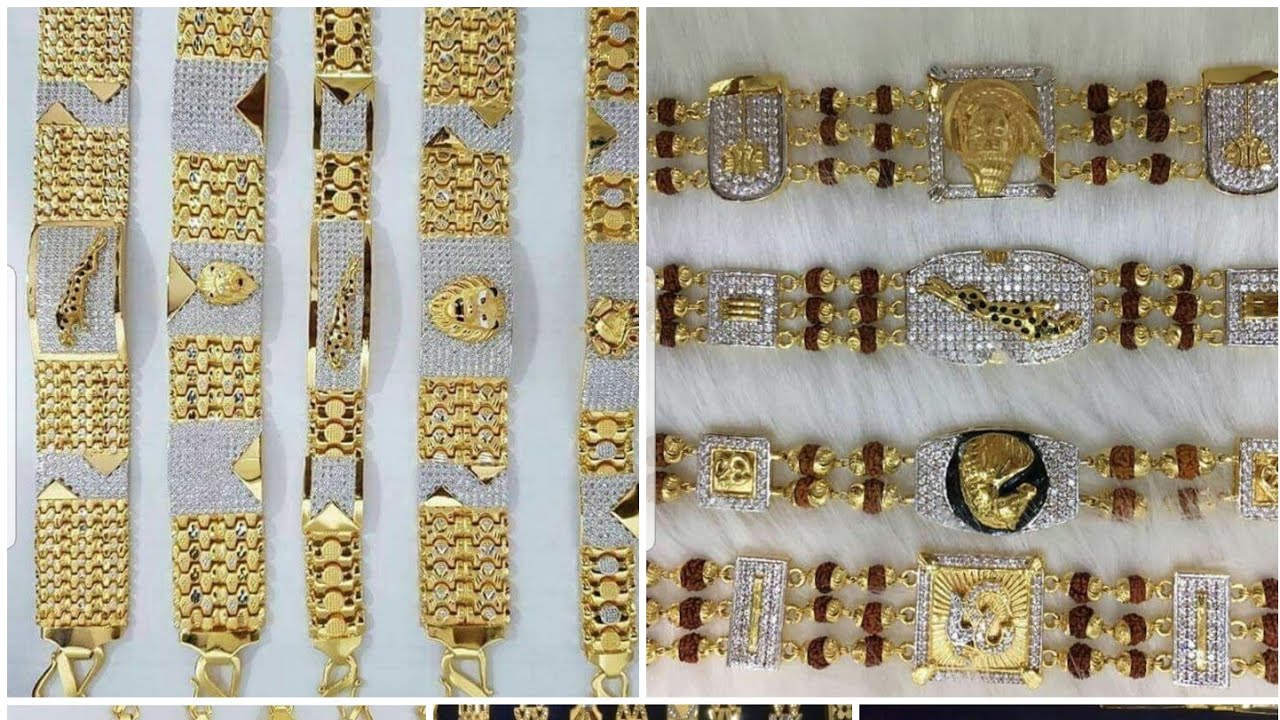 GOLD GENTS BRACELET DESIGN YouTube