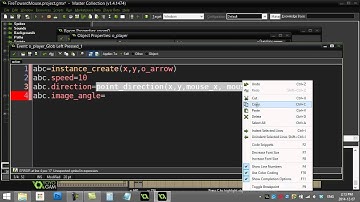 GameMaker How To Fire or Shoot Toward the Mouse