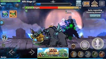 Raid the Dungeon Grind Farming Newbie