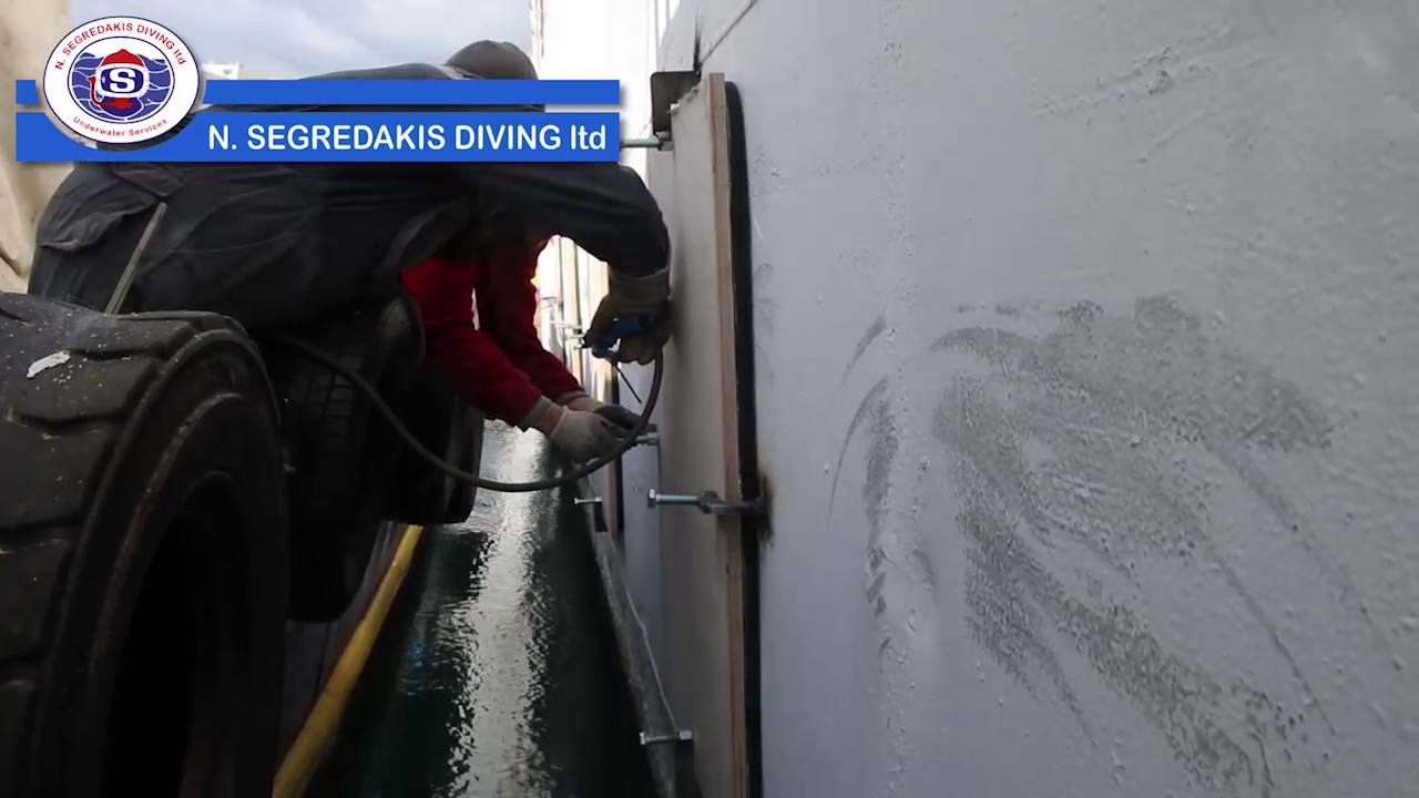 Another day in the Piraeus harbour working on "Panagia Tinou".