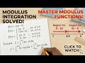 Modulus function integration easy way
