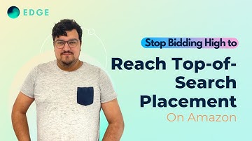 Stop Bidding High to Reach Top of Search Placement on Amazon