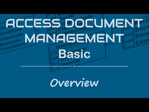 Access Document Management