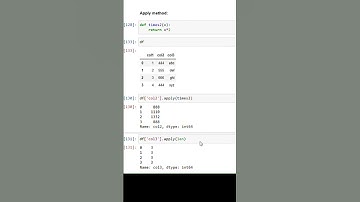 How to apply() functions in a Python Dataframe Column | Jan 2025