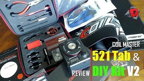 REVIEW: Coil Master 521 Tab (New Version), DIY Tool Kit V2 and Stuff