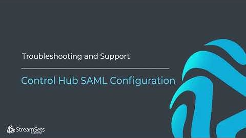 Control Hub SAML Configuration