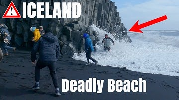 People Got to Close Despite Red Warnings ! Deadly Sneaker Wave Hits Tourists! May 20, 2023