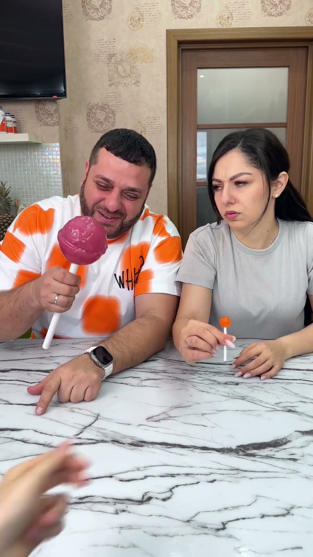 OMG A big lollipop!? #shorts Best video by MoniLina