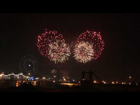 2017麗寶樂園跨年煙火