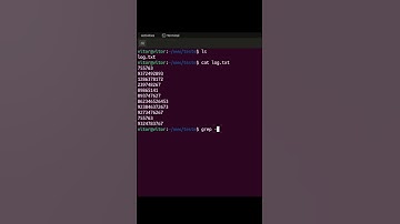 Com usar o grep para buscas no terminal?