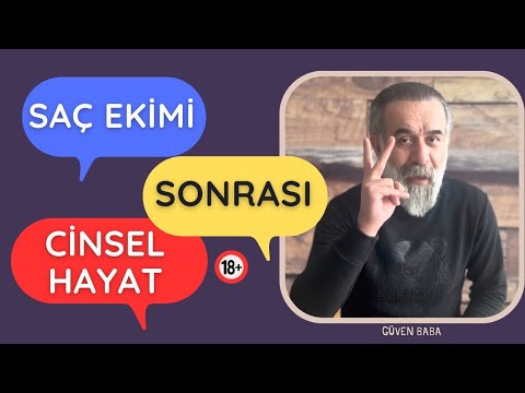 Saç ekiminden sonra Cinsel Hayat (+18)