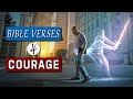 Bible verses for strength courage  wisdom  scripture reading