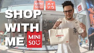 SHOP WITH ME, NEW JAPANESE STORE MINISO ﾒｲｿｳ