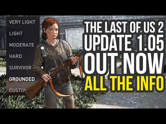 Atualização de The Last of Us Part II inclui a dificuldade Grounded, modo  Permadeath, e mais – PlayStation.Blog BR