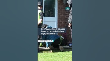 Boy was fatally stabbed in his own home, says police #itvnews #news