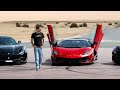 Novitec Ferrari 812 vs. Lamborghini Aventador SVJ, V12 Heaven in Dubai Desert / The Supercar Diaries