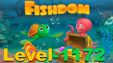Save  fish game / fishdom / Super Hard level 1172 / #fishdom #savethefish #savefish