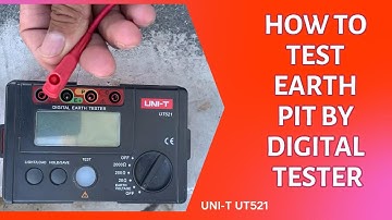 #Earthing resistance test || tested by UNI-T U521 digital tester earth-pit test & #earthing Ohms?