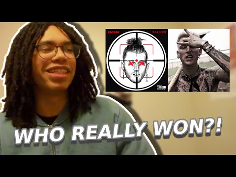GEN Z REACTS TO EMINEM KILLSHOT VS MGK RAP DEVIL...