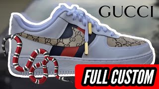 air force gucci custom