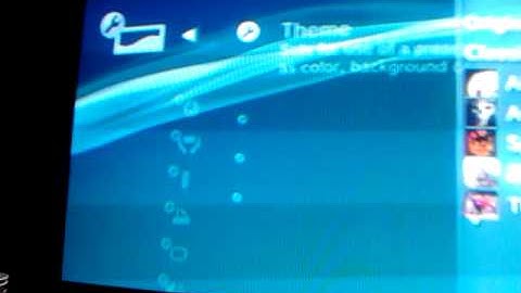 How to change Background (PS3)