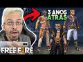 ENTREI NUMA CONTA COM ITENS QUE QUASE NINGUÉM TEM NO FREE FIRE!!