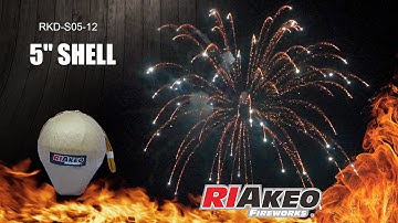 DISPLAY SHELL-5 INCH RKD-S05-12 | RIAKEO FIREWORKS