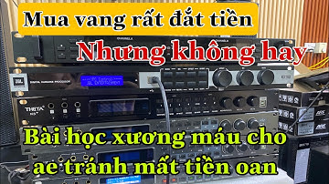 Tại sao vang số jbl kx180 đắt tiền lại không hay...? Lh 0332172456