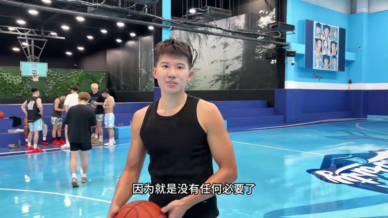 中國街球手巨龍周楷恆vs美國五星高中生Jalen Lecque