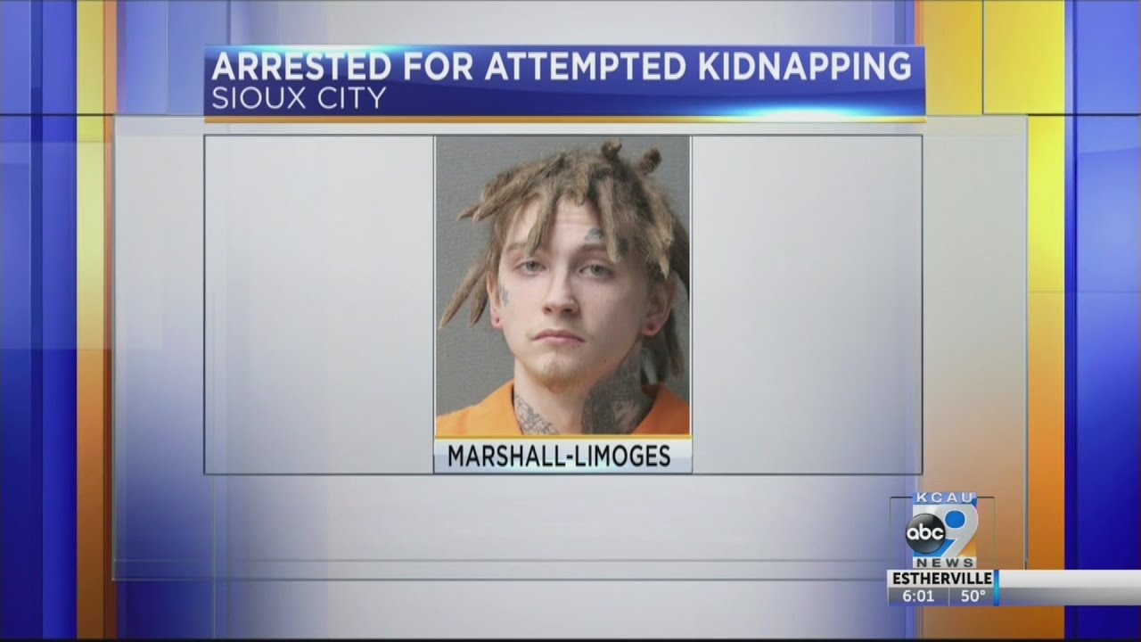 Sioux City Man Arrested For Attempted Kidnapping - YouTube