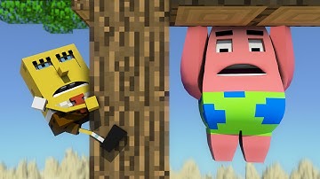 Spongebob in Minecraft 3 - Minecraft Animation